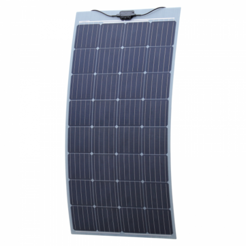 160w semi flexible solar charging kit with austrian textured fibreglass solar panel with self adhesive backing product exteri