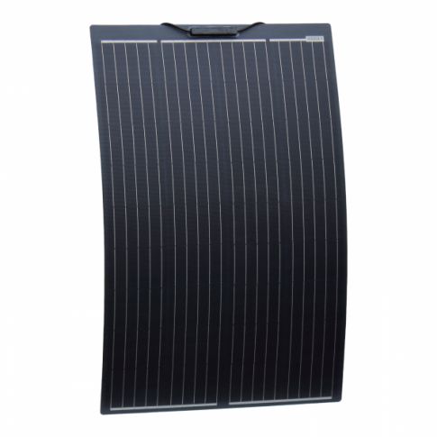 120w 12v semi flexible solar charging kit product exterior view