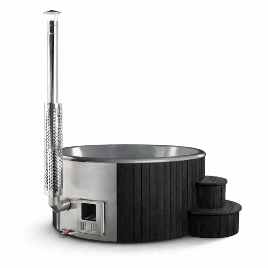 Broome 200 Deluxe 4-5 Person Wood Fired Hot Tub with Cover