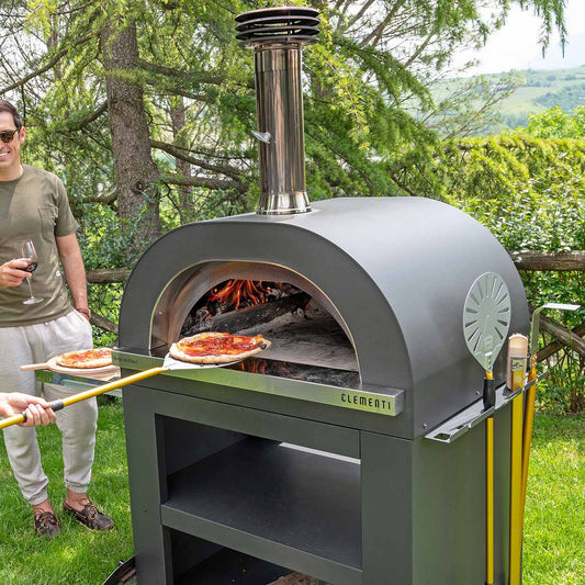 Clementi Gold Wood Fired Pizza Oven - 80cm x 60cm