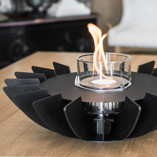 glammfire cosmo tabletop fire product exterior view