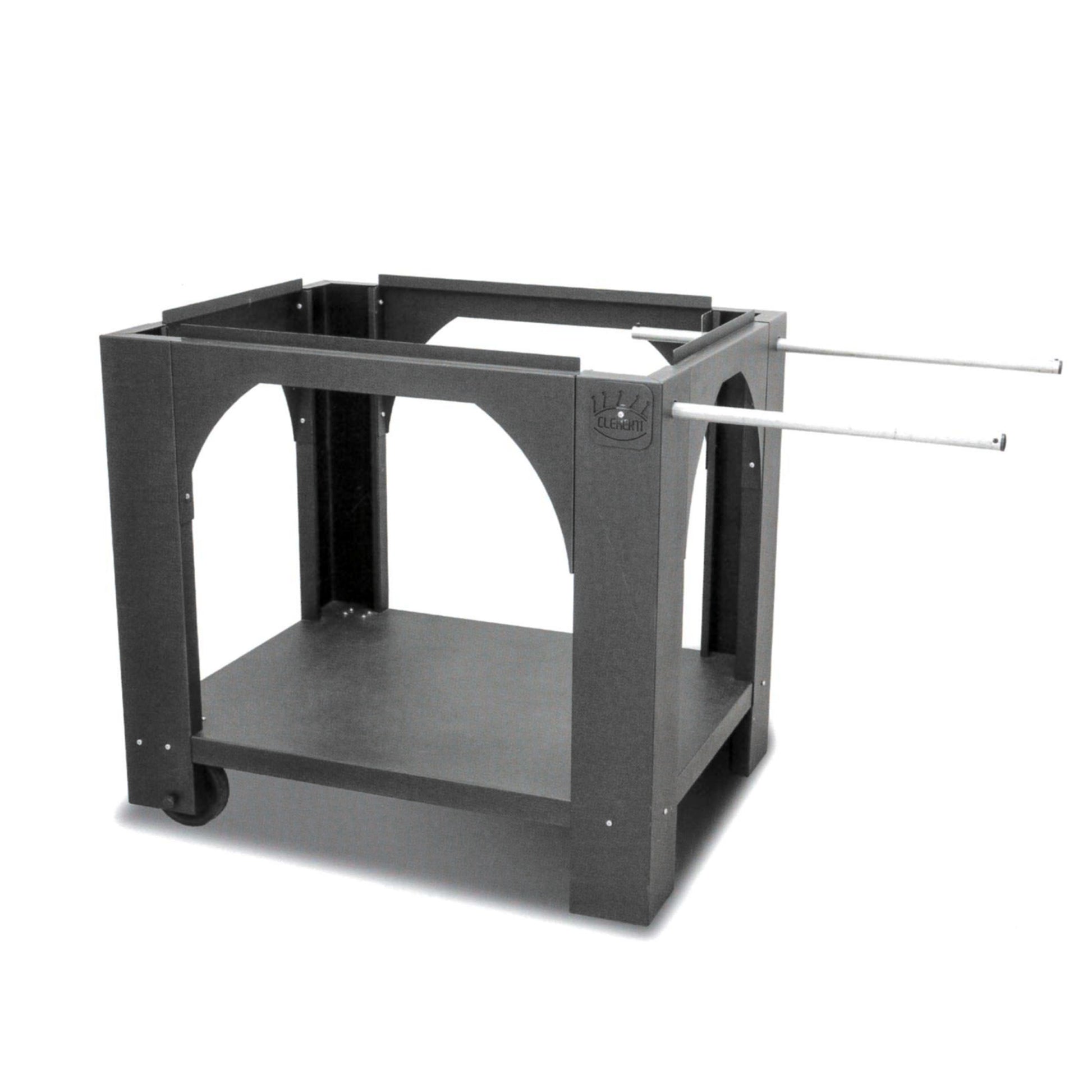clementi original pulcinella pizza oven stand product exterior view — view 4