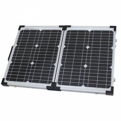 40w 12v folding solar charging kit for motorhome caravan boat or any other 12v system product exterior view
