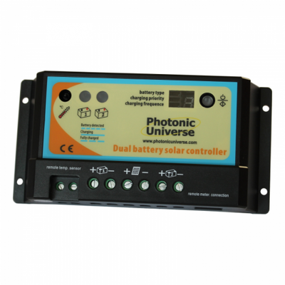 80w 12v reinforced semi flexible dual battery solar charging kit product exterior view — view 3