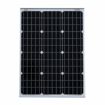 60w 12v solar charging kit 10a controller mounting brackets and cables product exterior view — view 2
