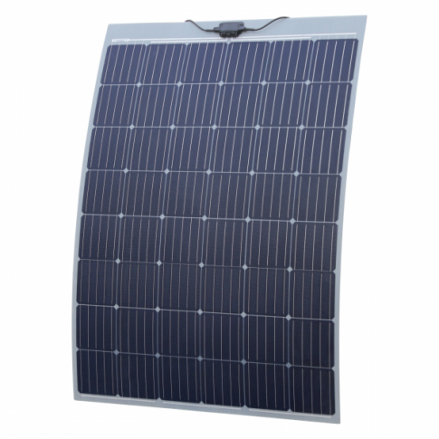 480w 2 x 240w 12v 24v semi flexible narrowboat solar charging kit with austrian textured fibreglass solar panels product exte