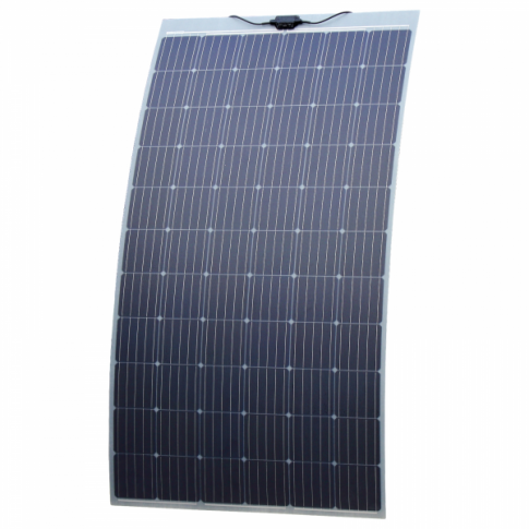 330w semi flexible solar charging kit with austrian textured fibreglass solar panel product exterior view
