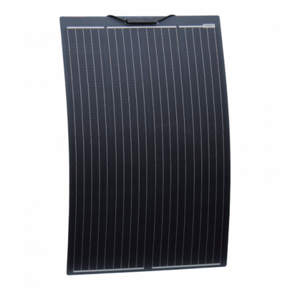 120w 12v semi flexible dual battery solar charging kit product exterior view