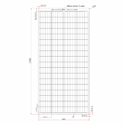 160w 12v semi flexible solar charging kit product exterior view — view 5