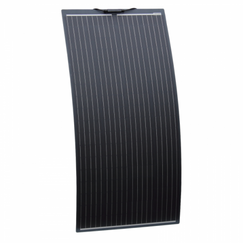160w 12v semi flexible dual battery solar charging kit product exterior view