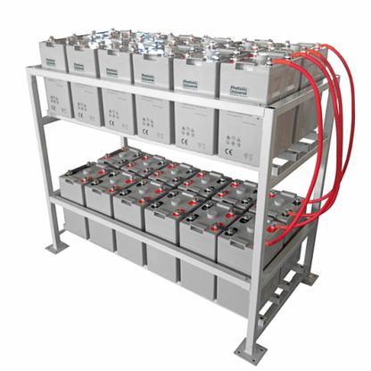 3kw grid tied wind turbine kit with 5 5kw hybrid inverter and 24kwh battery bank for export of wind power into the grid produ — view 4