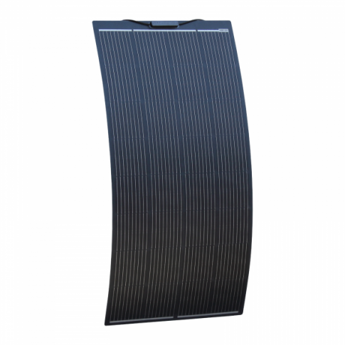 200w 12v 24v semi flexible solar charging kit for boats campervans and motorhomes product exterior view — view 3