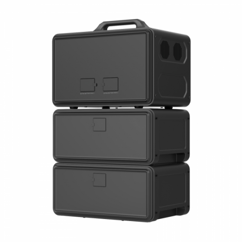 2240wh battery expansion pack for p2400s portable power station product exterior view — view 6