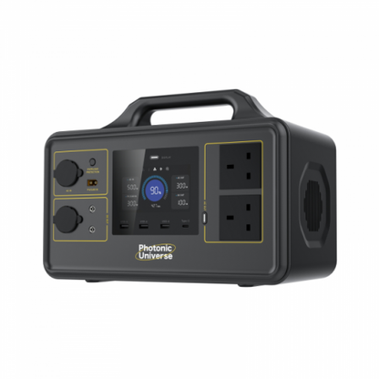500W 518Wh portable power station product exterior view