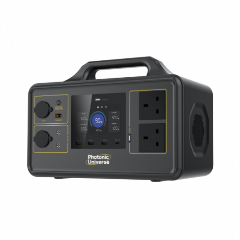 500W 518Wh portable power station product exterior view