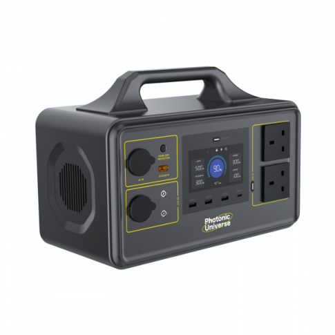 500w 518wh portable power station product exterior view