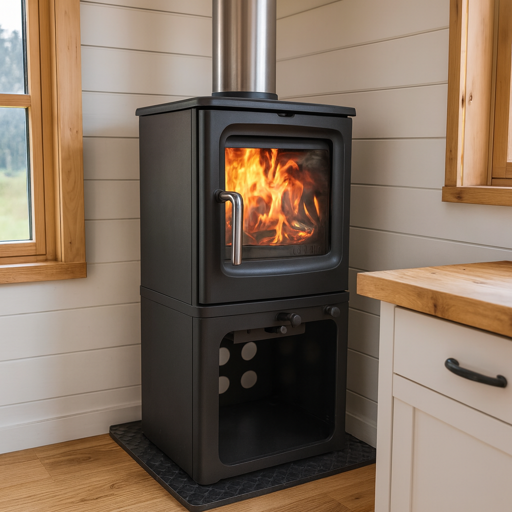saltfire peanut 3 tall stove product exterior view