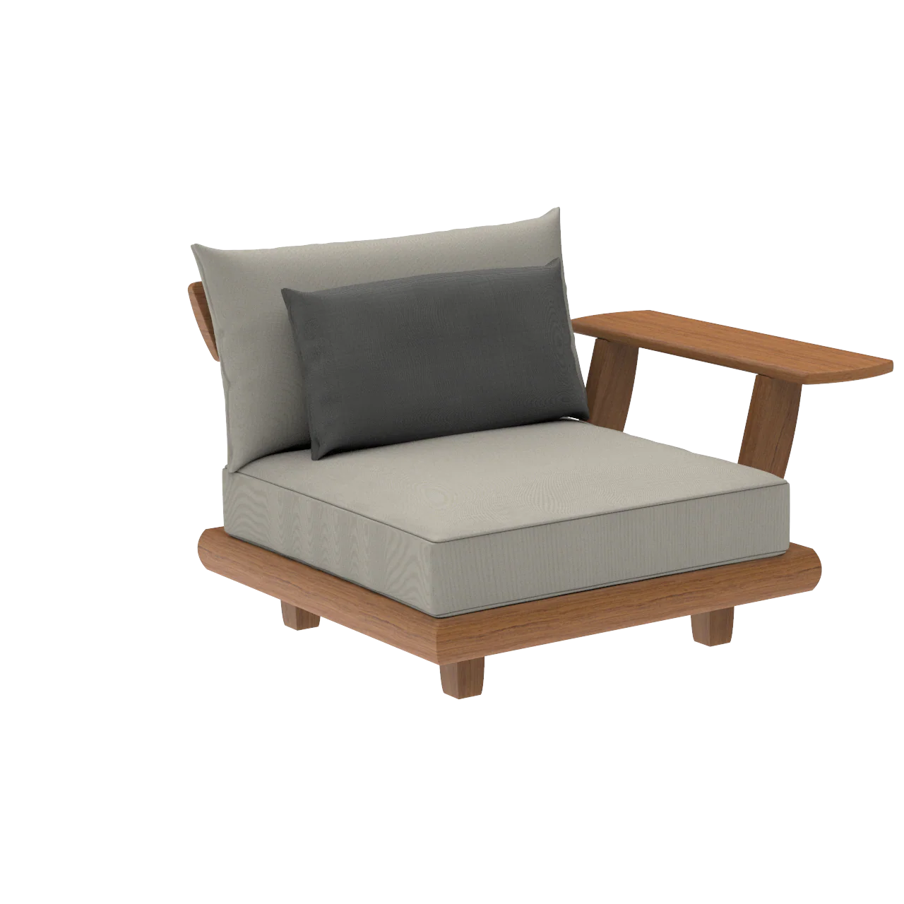 Alexander Rose Sorrento Teak Wood Entertainer Garden Furniture Set