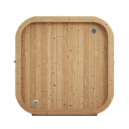 beacon 200 classic 6 person outdoor cube sauna cutaway render