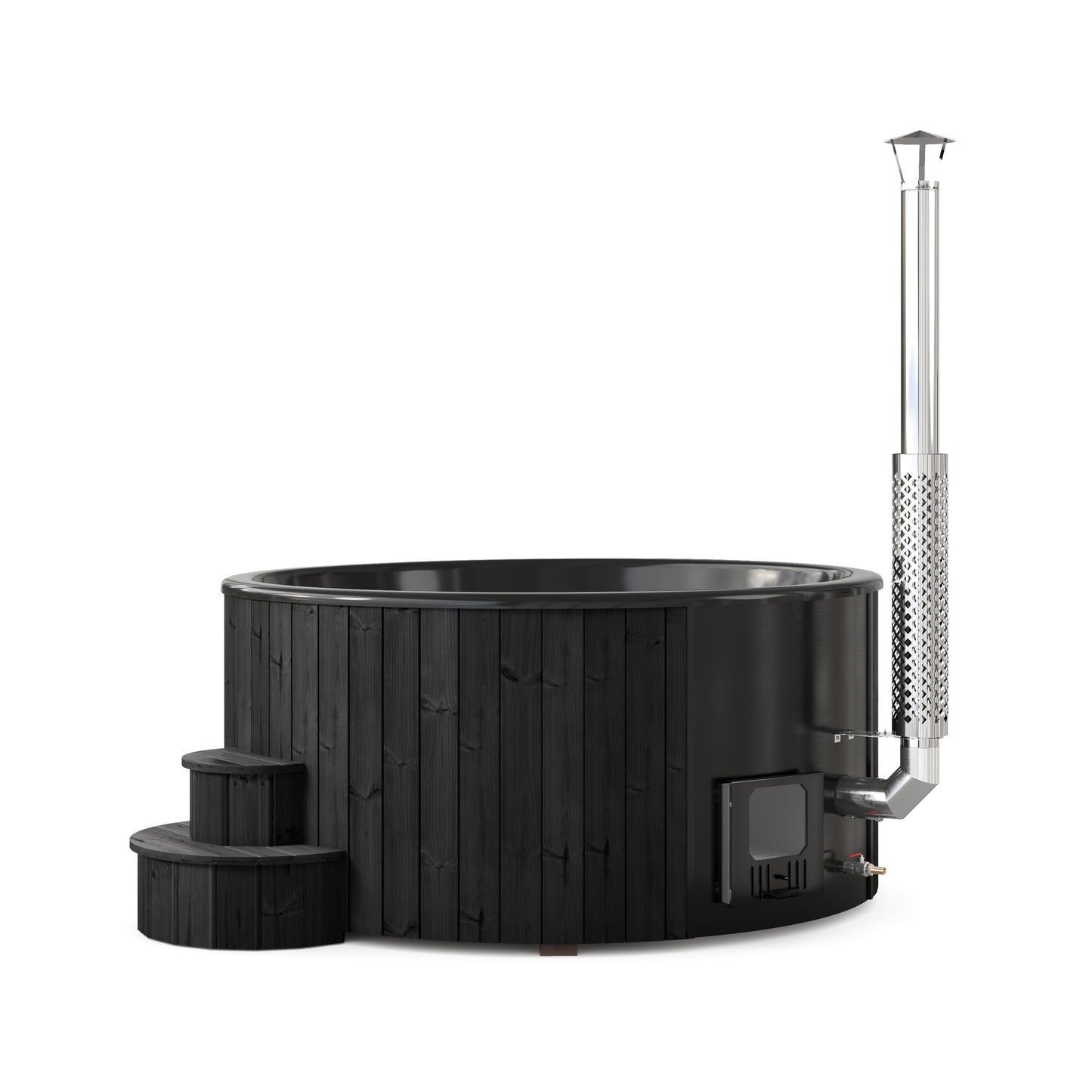 Broome 220 XL Deluxe 7-8 Person Wood Fired Hot Tub