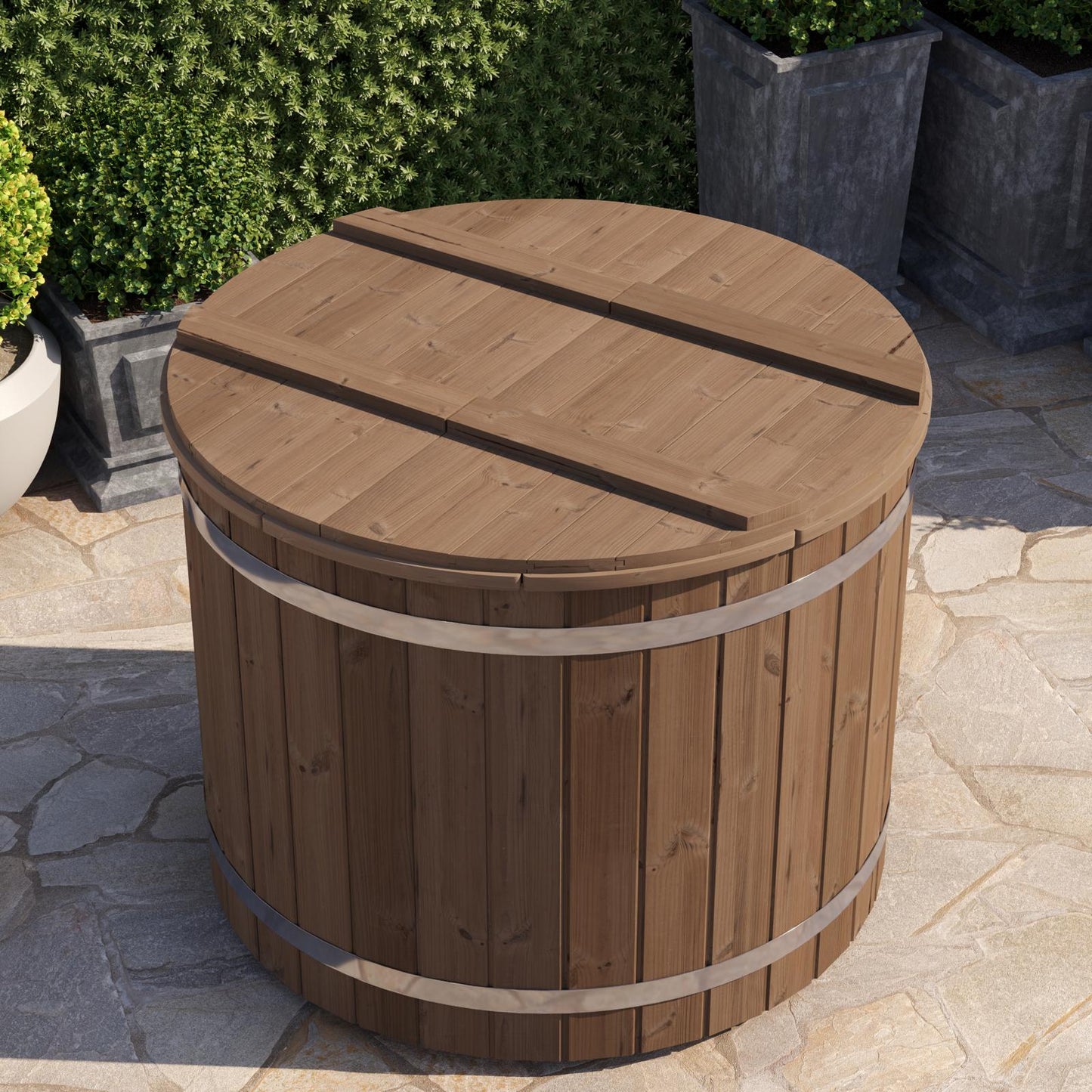 cold plunge barrel chiller product exterior view — view 3