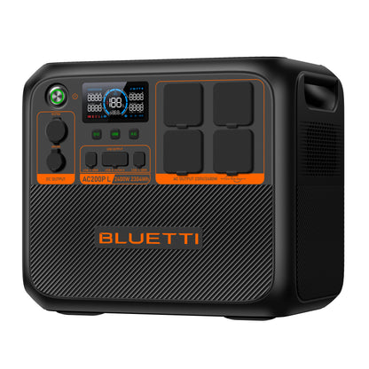 bluetti ac200pl portable power station 2304wh product exterior view — view 8