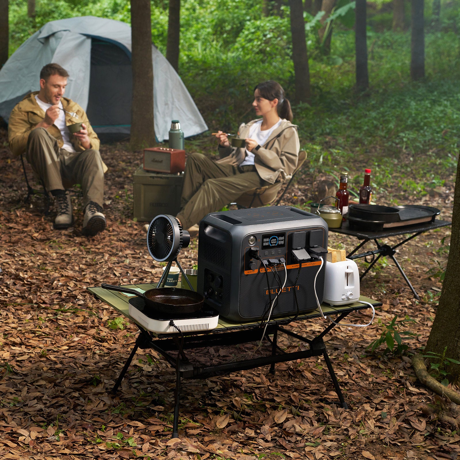 bluetti ac200pl portable power station 2304wh product exterior view
