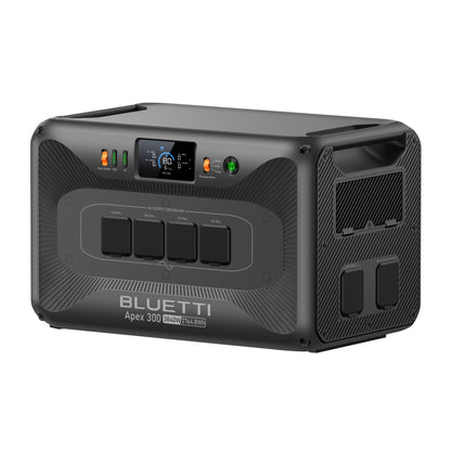 bluetti apex 300 versatile power station 2 764 8wh 3 840w product exterior view — view 3