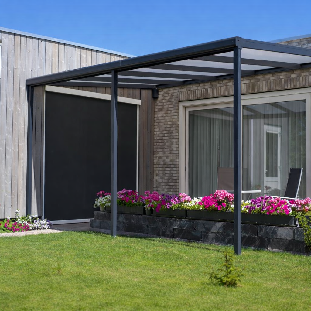 Deponti Nebbiolo Aluminium Veranda cutaway render