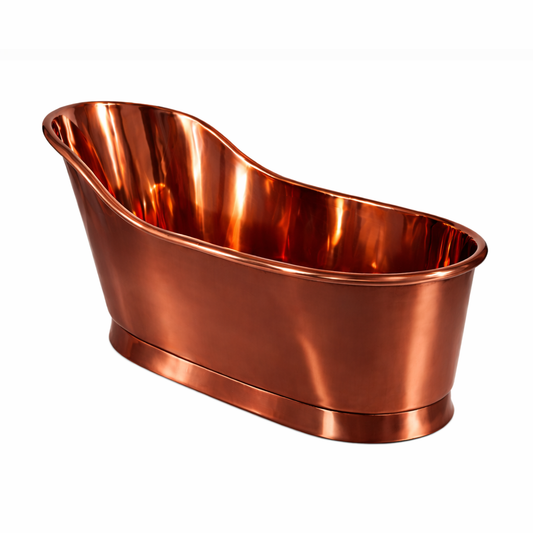 William Holland Slipper Outdoor Copper Bath