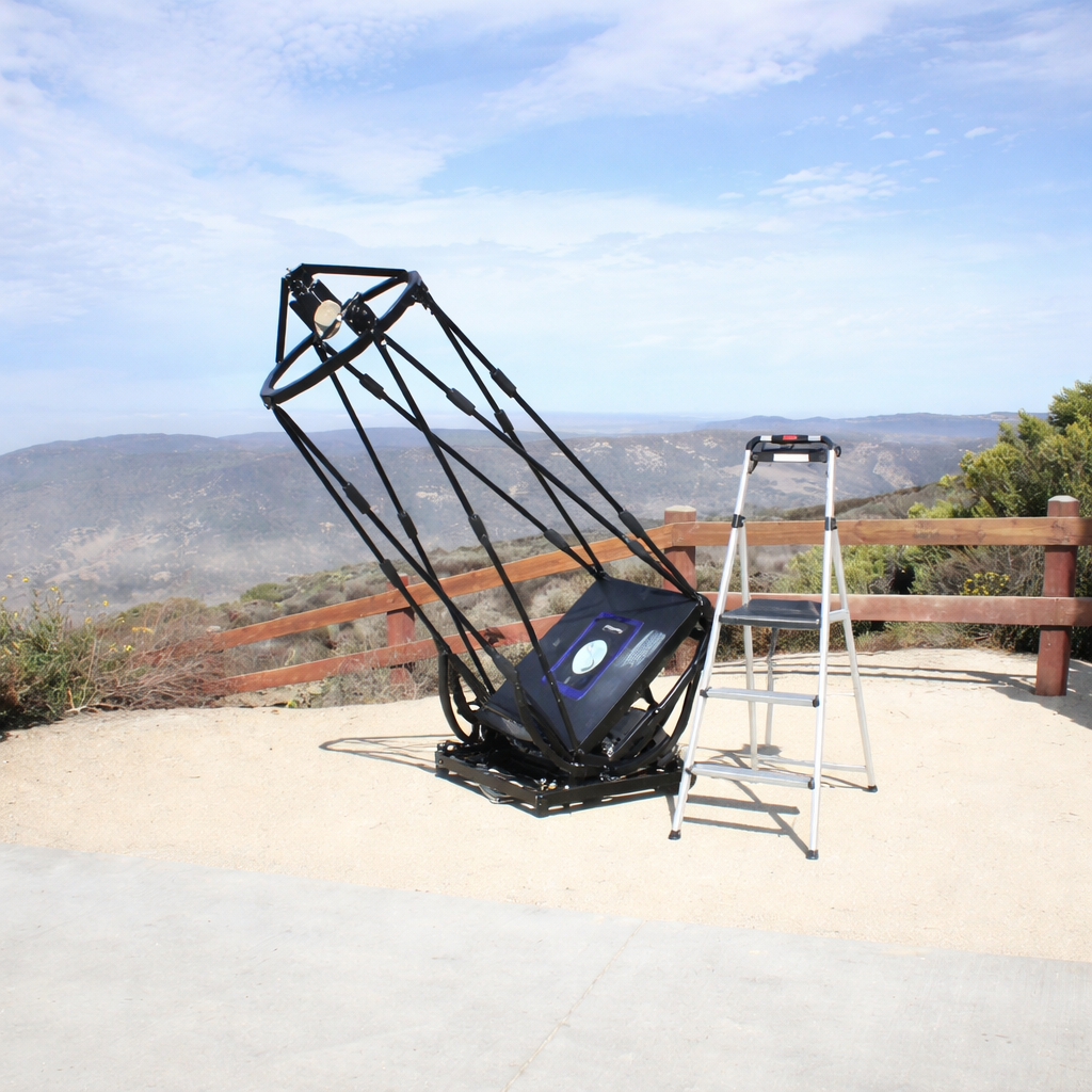 hubble optics dobson telescope n 607 2012 ul24 f 3 3 premium ultra light dob product exterior view — view 3