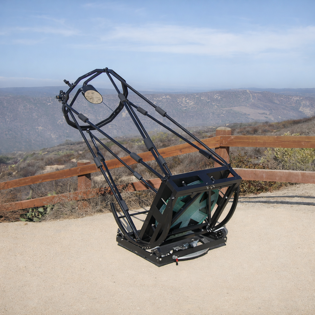 hubble optics dobson telescope n 607 2012 ul24 f 3 3 premium ultra light dob product exterior view — view 2