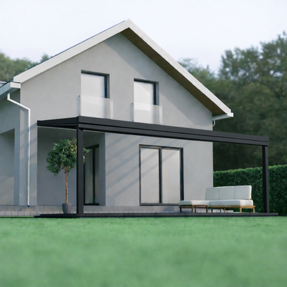 deponti giallo plus aluminium veranda product exterior view — view 6