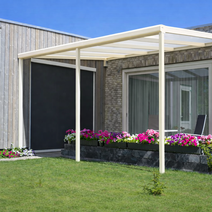 deponti nebbiolo aluminium veranda product exterior view — view 8