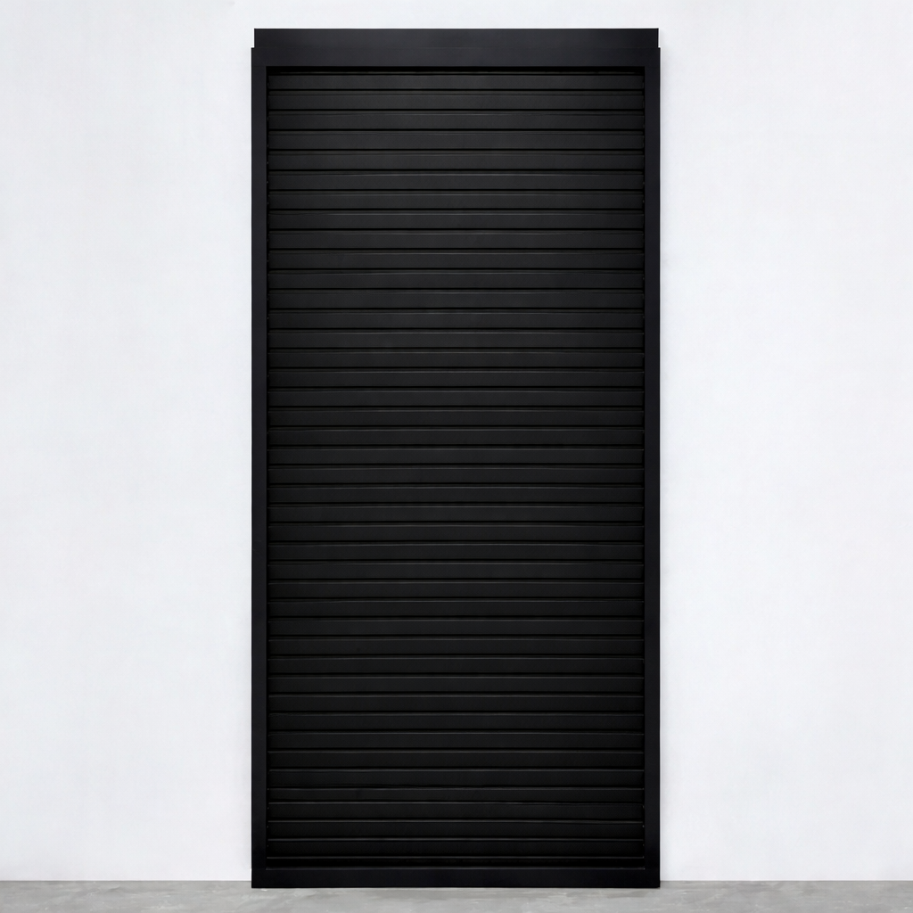 fiano louvred sliding door panel product exterior view — view 11