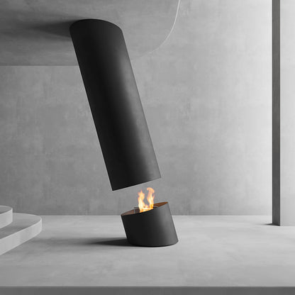 glammfire contour 13 suspended fire product exterior view — view 2