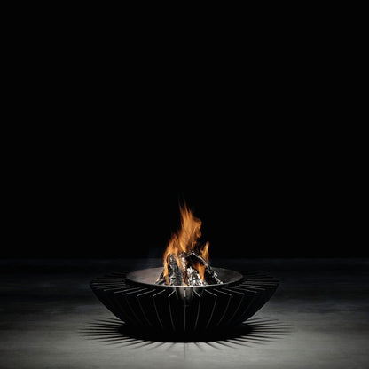 glammfire cosmo 13 firewood fire pit product exterior view — view 3