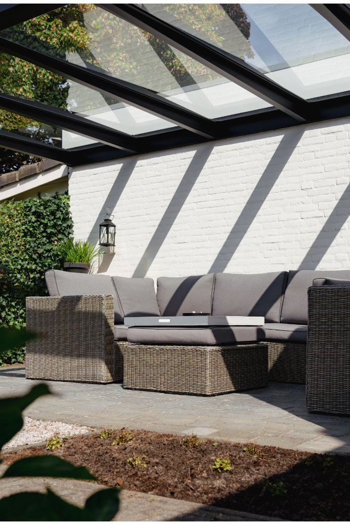 deponti trebbiano aluminium veranda product exterior view — view 12