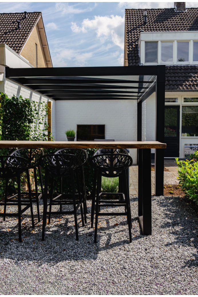 deponti trebbiano aluminium veranda product exterior view — view 13
