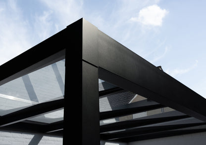 deponti trebbiano aluminium veranda product exterior view — view 4
