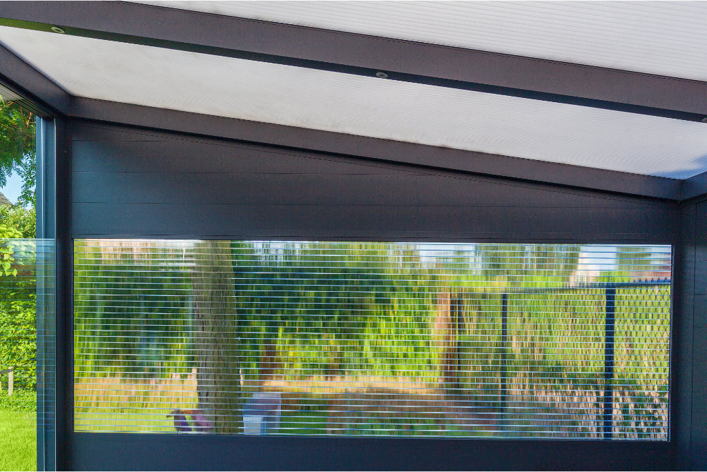 deponti ribolla aluminium pergola product exterior view — view 2
