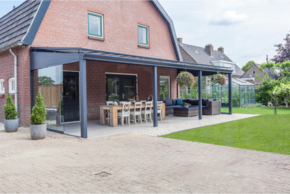 deponti pigato aluminium veranda product exterior view — view 11