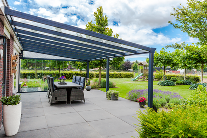 deponti pigato aluminium veranda product exterior view — view 2