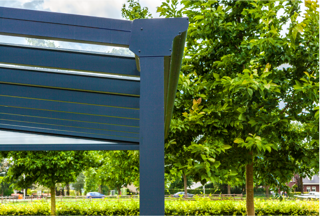 deponti pigato aluminium veranda product exterior view — view 3