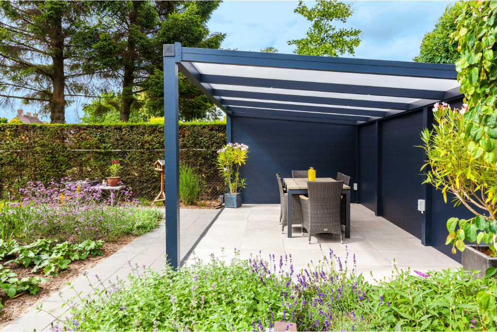 deponti ribolla aluminium pergola product exterior view — view 4