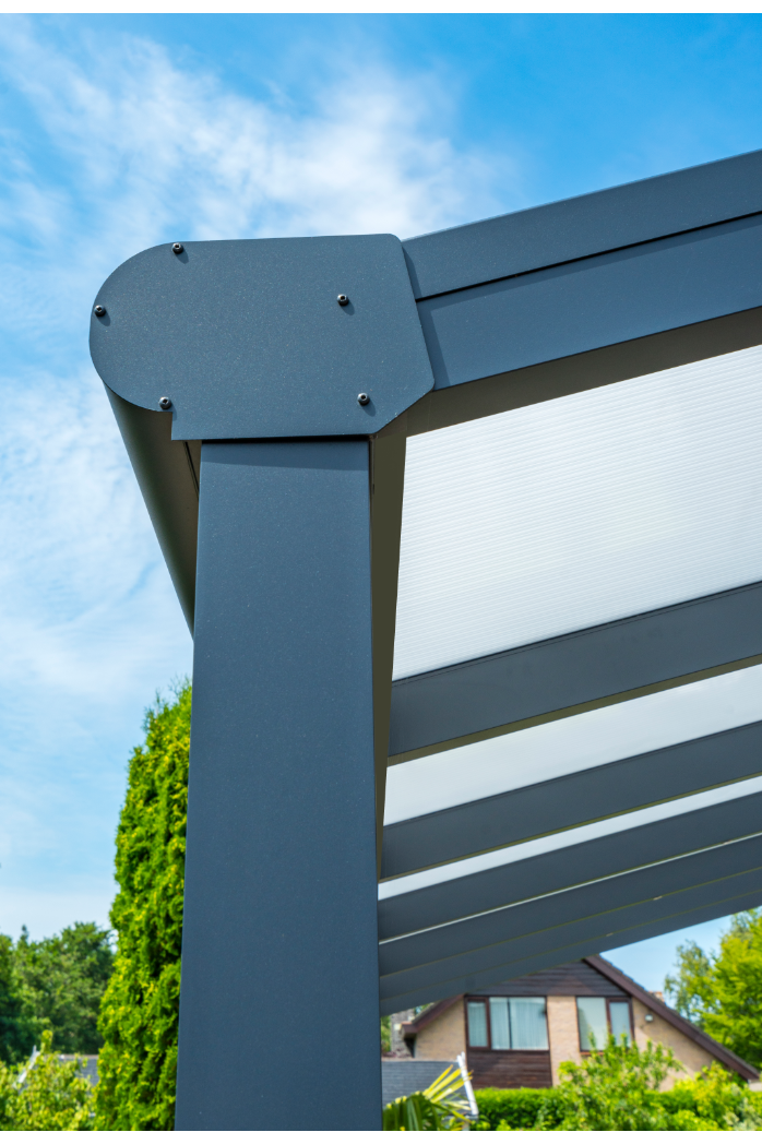 deponti bosco aluminium veranda product exterior view — view 8