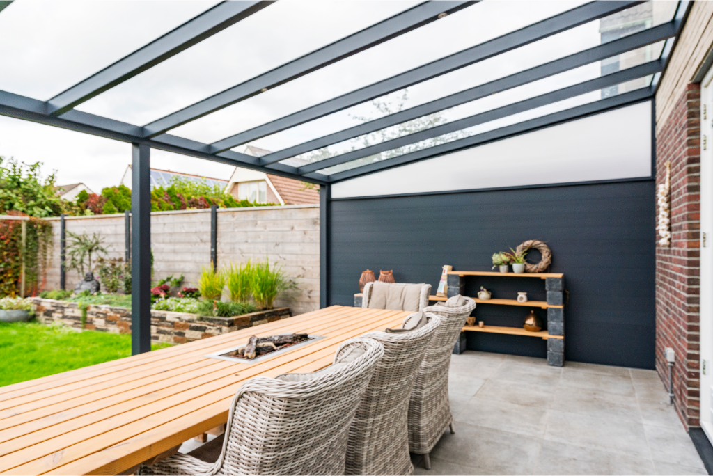 deponti pigato aluminium veranda product exterior view — view 12