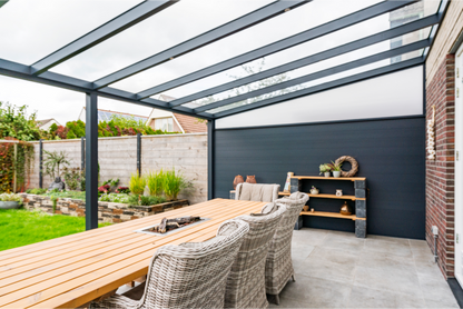 deponti pigato aluminium veranda product exterior view — view 12