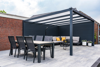 deponti ribolla aluminium pergola product exterior view