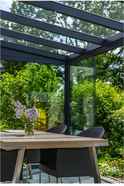 deponti pigato aluminium veranda product exterior view — view 10